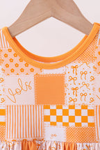 Tennessee floral checkered bamboo dress