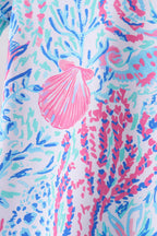 Marine creature bamboo pajama set