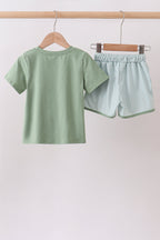 Sage Gingham Set