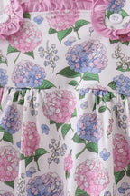 Purple Hydrangea Dress