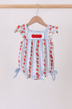 Red Apple Applique Bubble