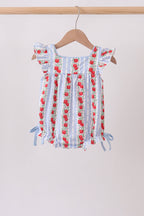 Red Apple Applique Bubble