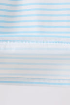 Blue School Apple French Knot Top