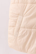 Cream mom&me puffer vest