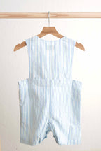 Blue easter bunny hand-smocked boy jonjon