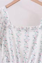 Floral print mom&me dress