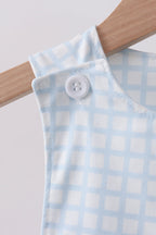 Blue plaid jonjon