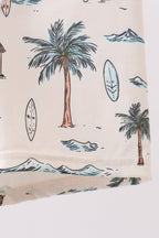 Green turtle swim trunks