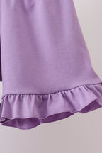 Purple Sea Turtle Smocked Set