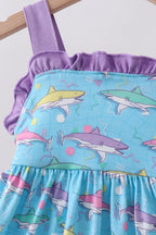 Blue Shark Dress
