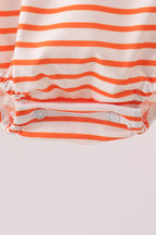 AU Tiger Applique Ruffle Stripe Bubble