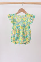 Yellow Lily Floral Bubble