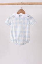Blue Gingham Bubble