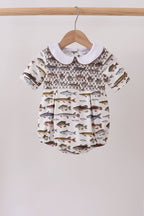 Fish Smocked Bubble