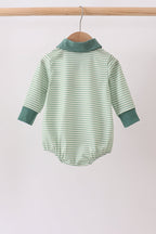 Teal Stripe pocket bubble