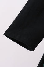 Black princess bamboo dress