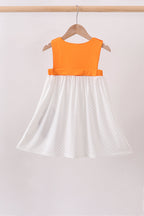 Orange Tennessee Applique Dress