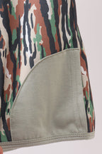 Camo Duck Embroidered Zip Vest