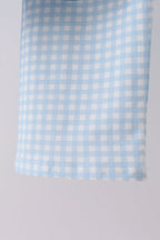 Blue Pumpkin Smocked Gingham Pants Set