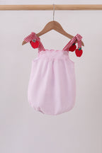 Pink Apple Gingham Bubble